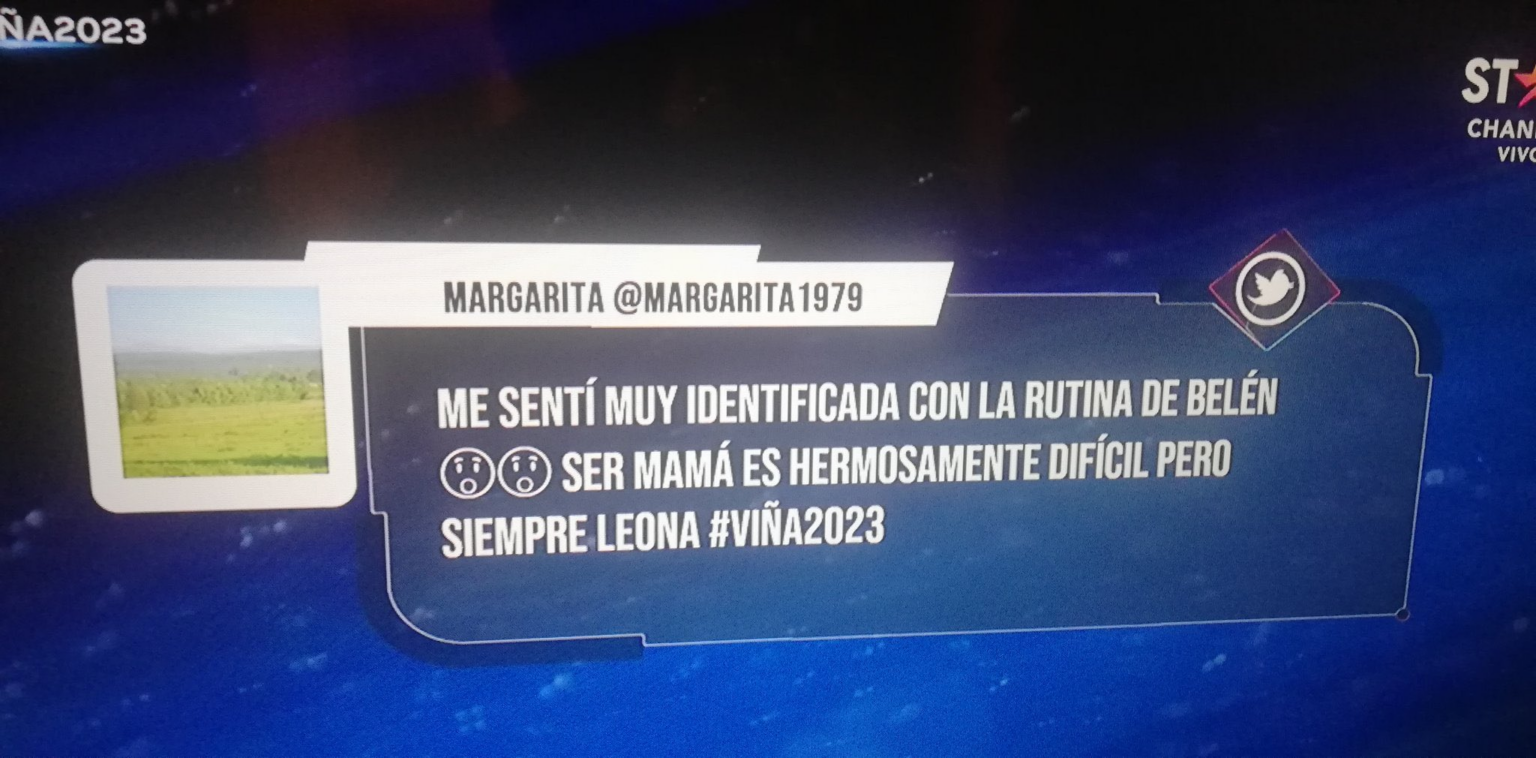 El tweet falso de la transmisión del Festival de Viña que no pasó desapercibido en redes sociales
