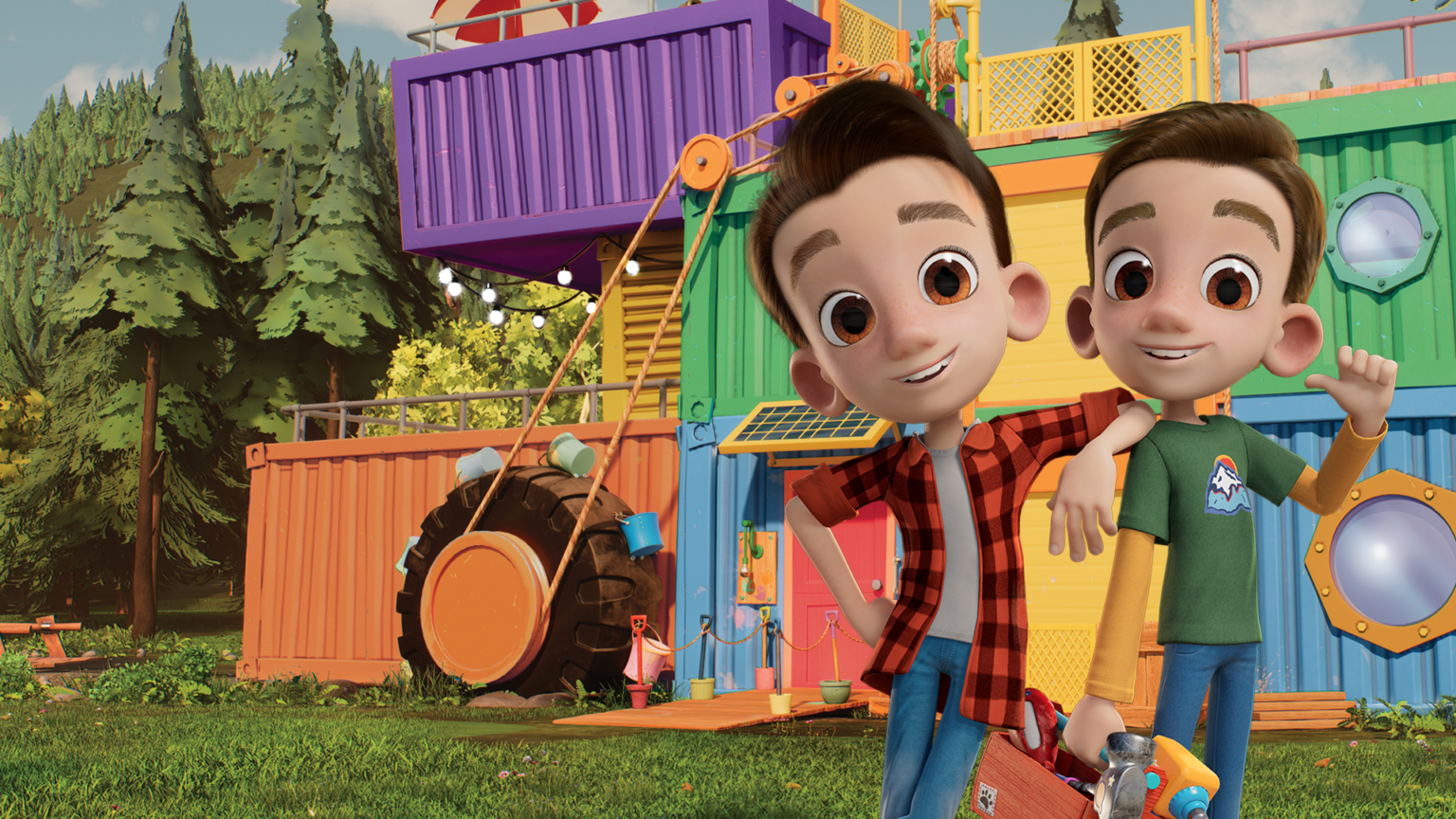 Serie animada de los “Hermanos a la obra” se estrena en Discovery Kids