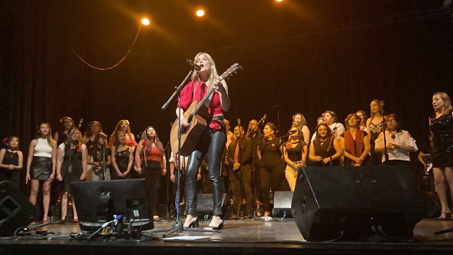 Nicole vuelve a buscar talentos musicales en Pedro Aguirre Cerda