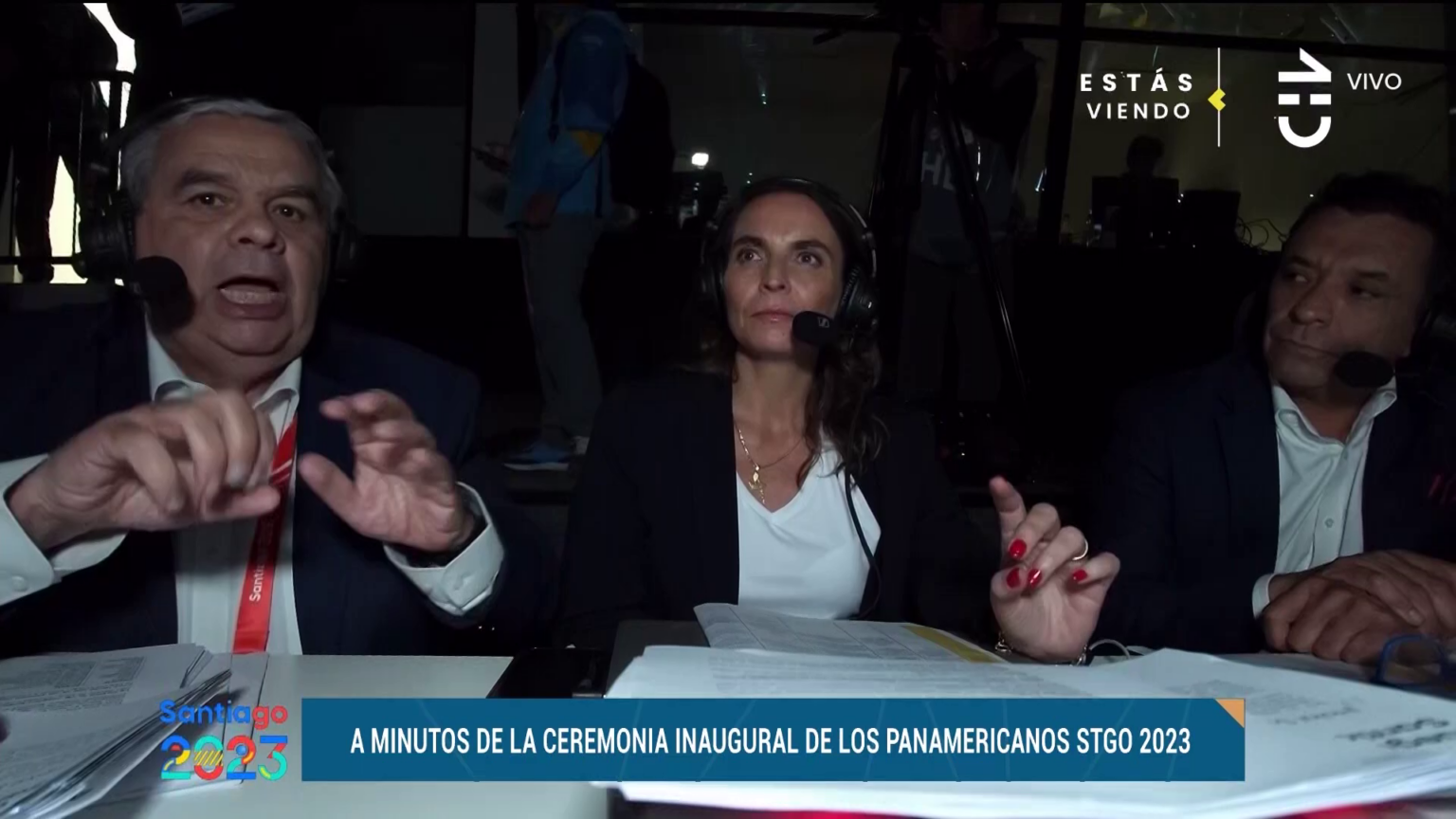 Chilevisión lideró en sintonía durante la Inauguración de los Juegos Panamericanos 2023