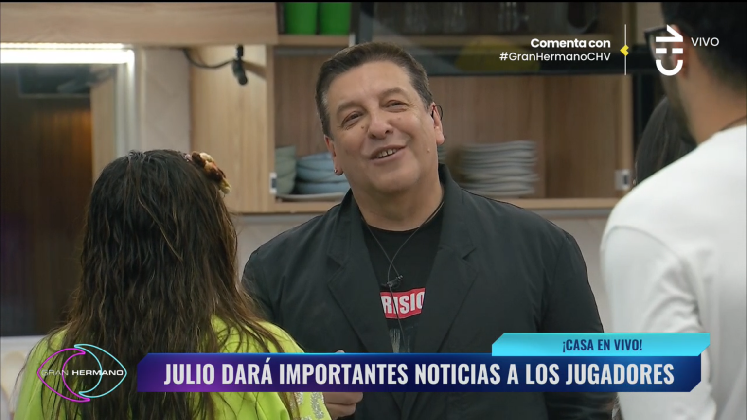 Julio César Rodríguez sorprende a participantes de “Gran Hermano” en la recta final