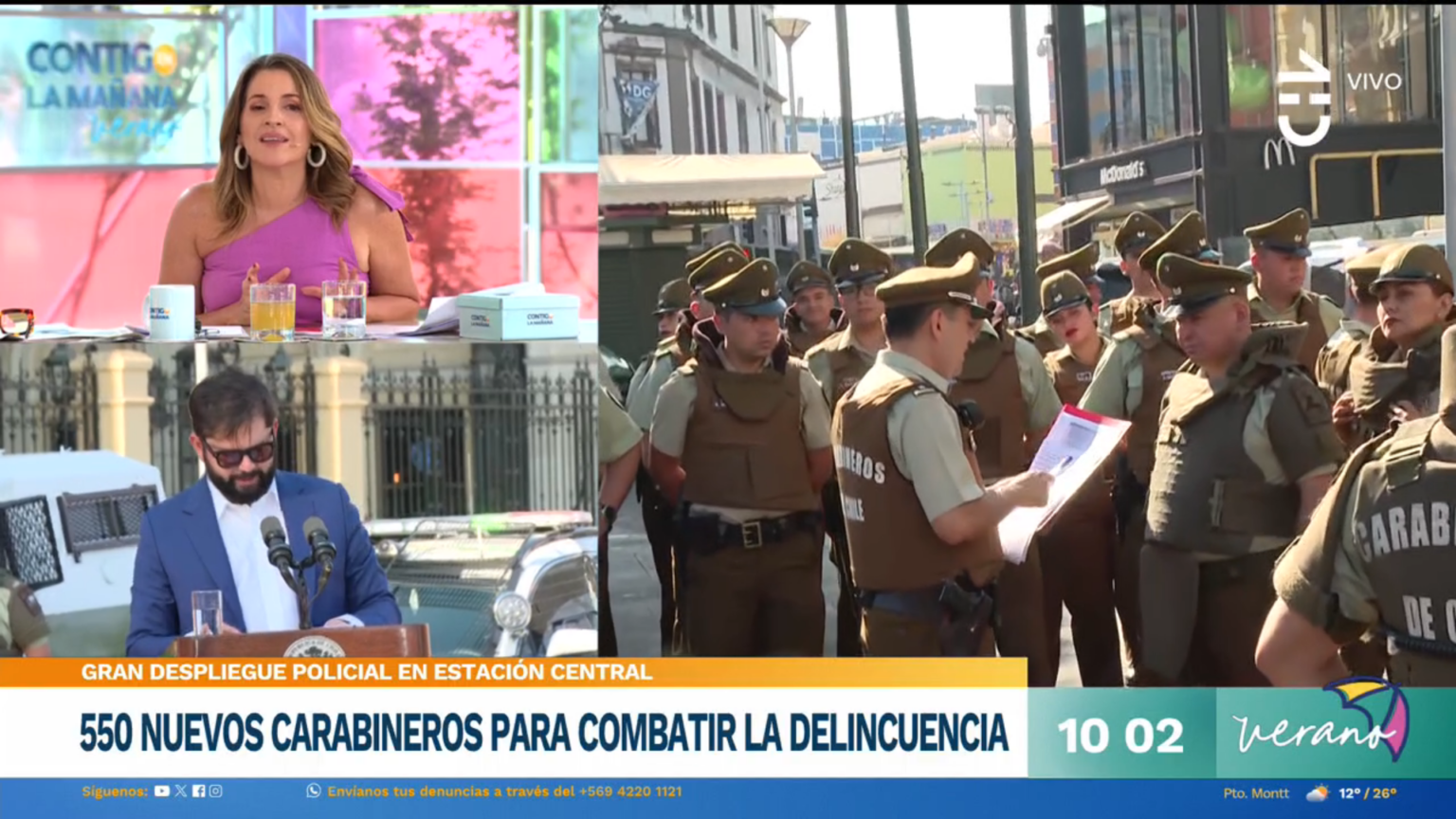 “Contigo en la mañana” es el matinal más visto del mes de enero