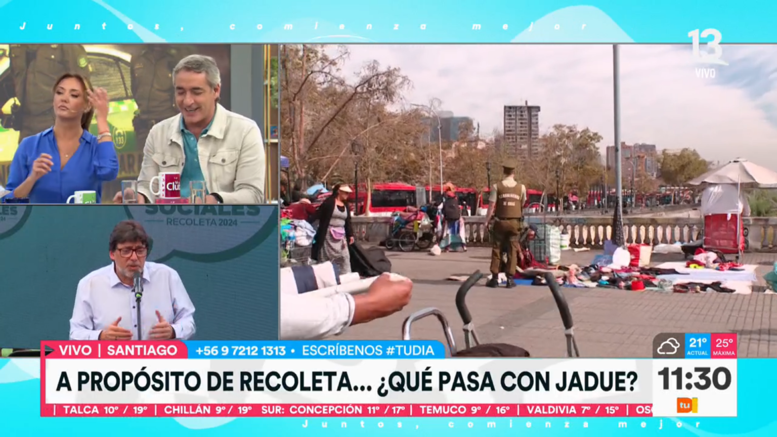 Matinales hoy: Jadue sí, ambulantes sí, Karol G tal vez, Urruticoechea y Ojeda jamás