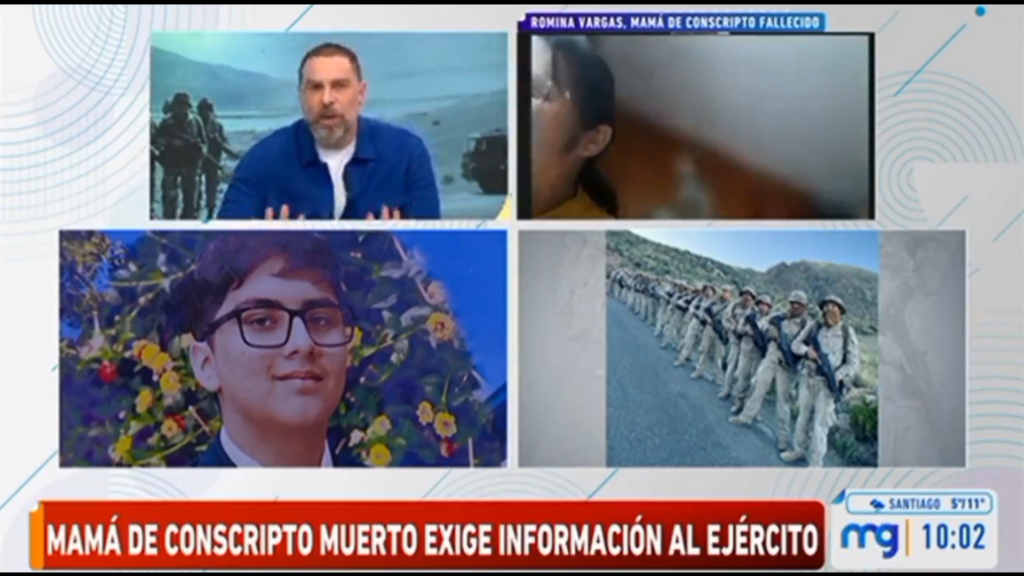 Gonzalo Ramírez y José Antonio Neme discuten en “Mucho Gusto” y hacen llorar a madre de conscripto fallecido