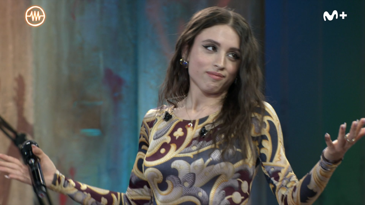 Angelina Mango, la ganadora de Sanremo 2024, visitó el popular programa español “La resistencia”