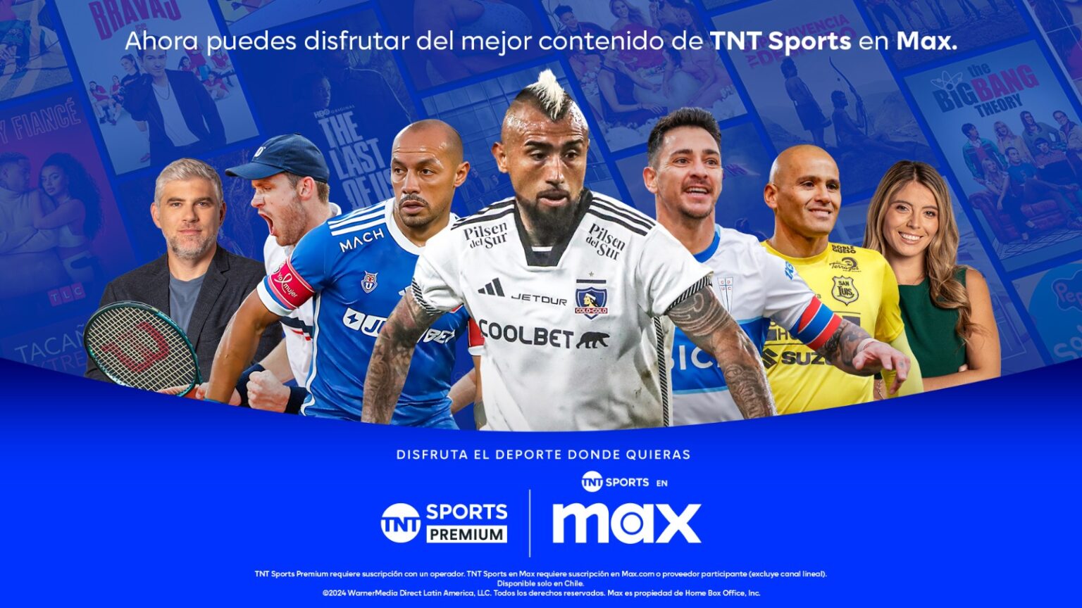 Se acaba Estadio TNT en Chile y sus transmisiones pasan oficialmente a Max