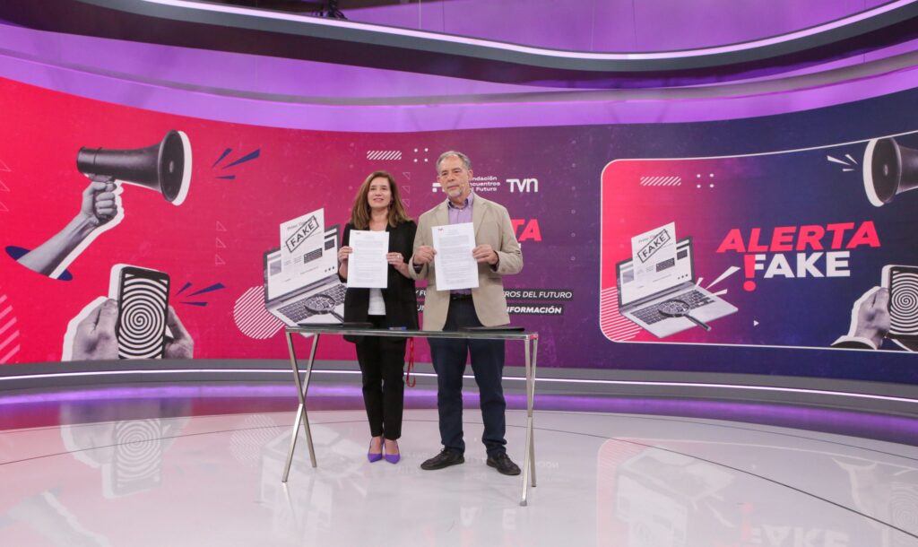 Alerta Fake: TVN y Fundación Encuentros del Futuro se unen para combatir la desinformación