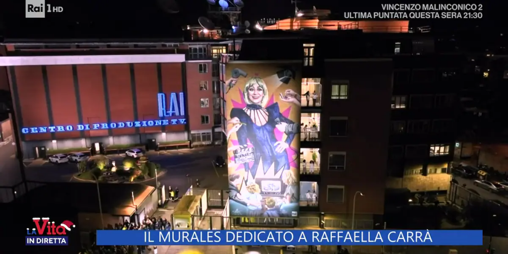 Mural de Raffaella Carrá