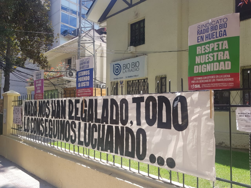 Dueños de Radio Bío Bío demandan la caducidad de su sindicato seis años después de su formación Sindicato de Radio Bío-Bío