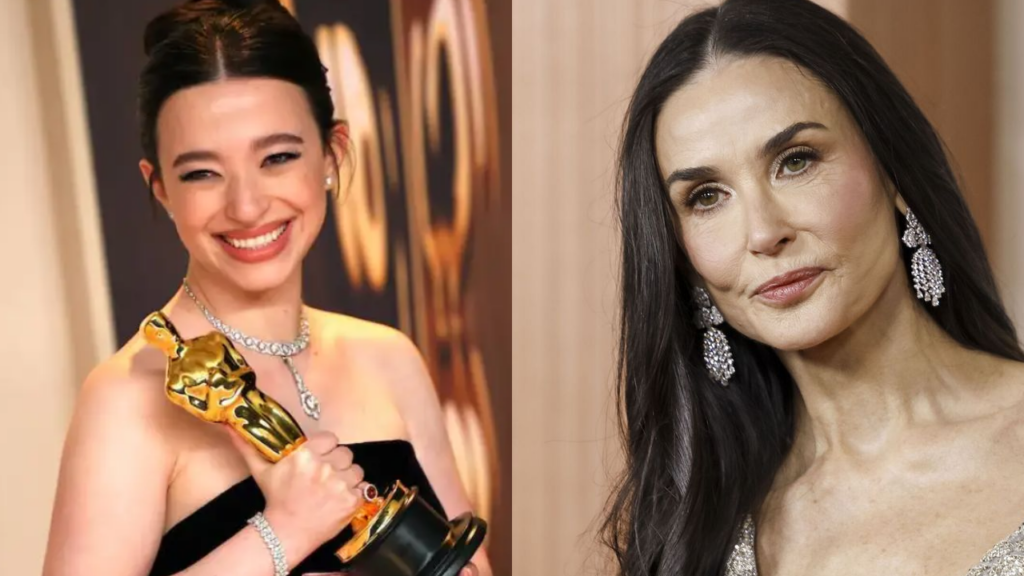 ¿Fue justo?: Intenso debate sobre el Oscar a Mikey Madison por sobre Demi Moore Mikey Madison Oscar 2025