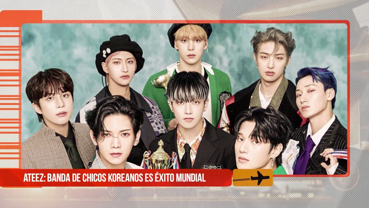 Ateez, la famosa banda de K-Pop que aparecerá hoy sábado en “Hola y adios” Ateez Hola y Adios