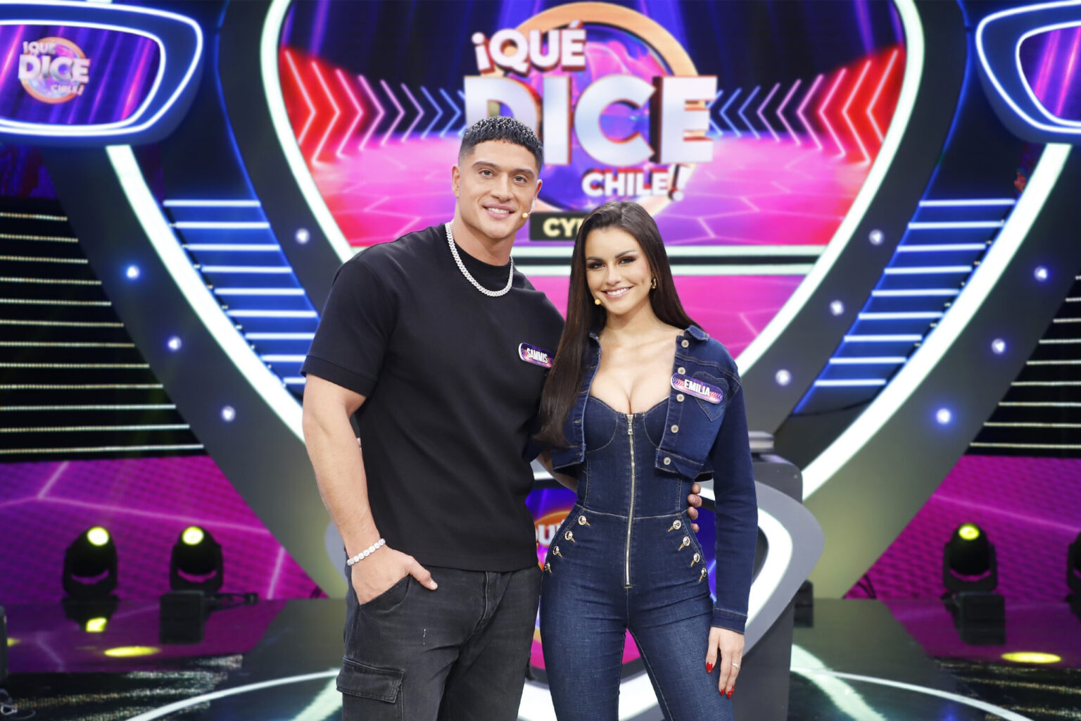 Emilia Dides y Sammis Reyes