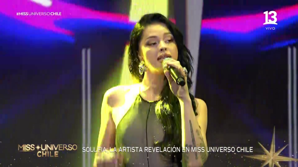 Miss Universo Chile 2025: Soulfía hizo retornar la música chilena al horario estelar Miss Universo Chile 2025