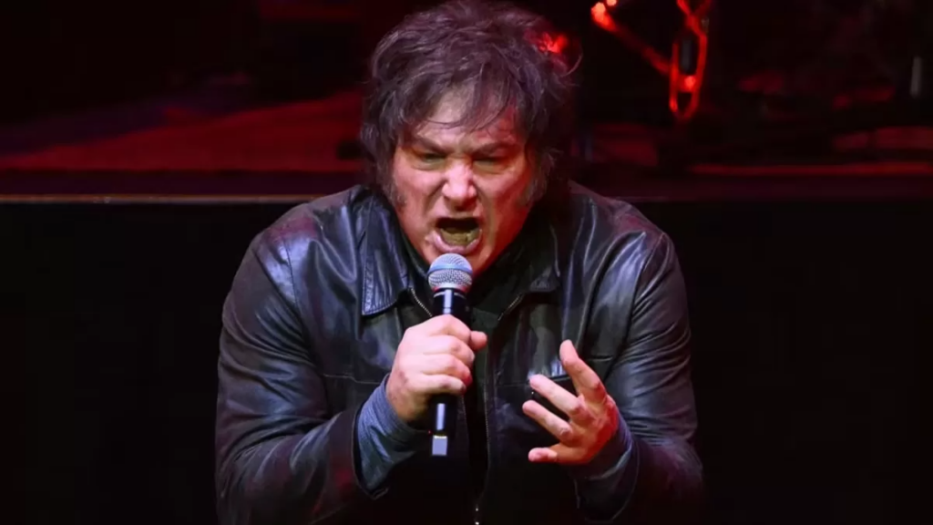 Recital de Javier Milei