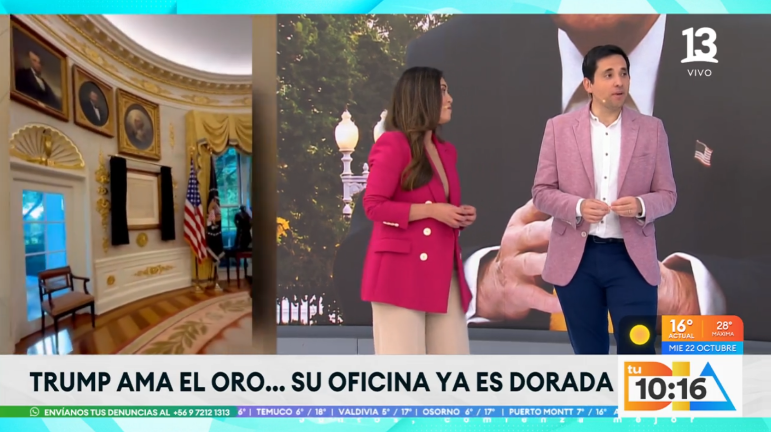 Regresa la sección de Trump en “Tu Día”, pero ignora masivas protestas “No Kings” Tu Día