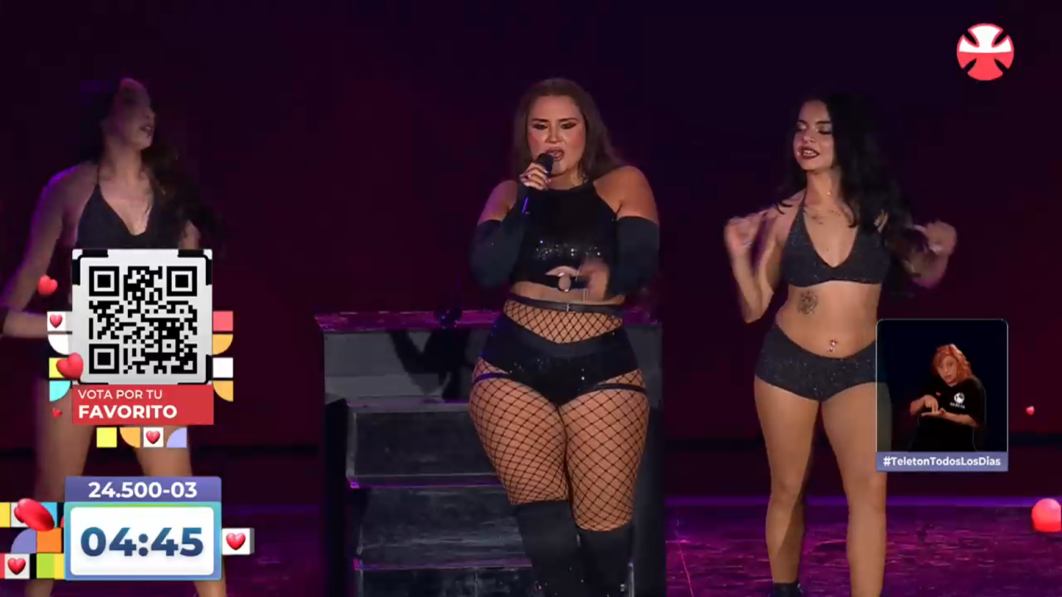 Teletón 2025: Pamela Leiva brilló con imitación de Anitta Pamela Leiva en Teletón 2025