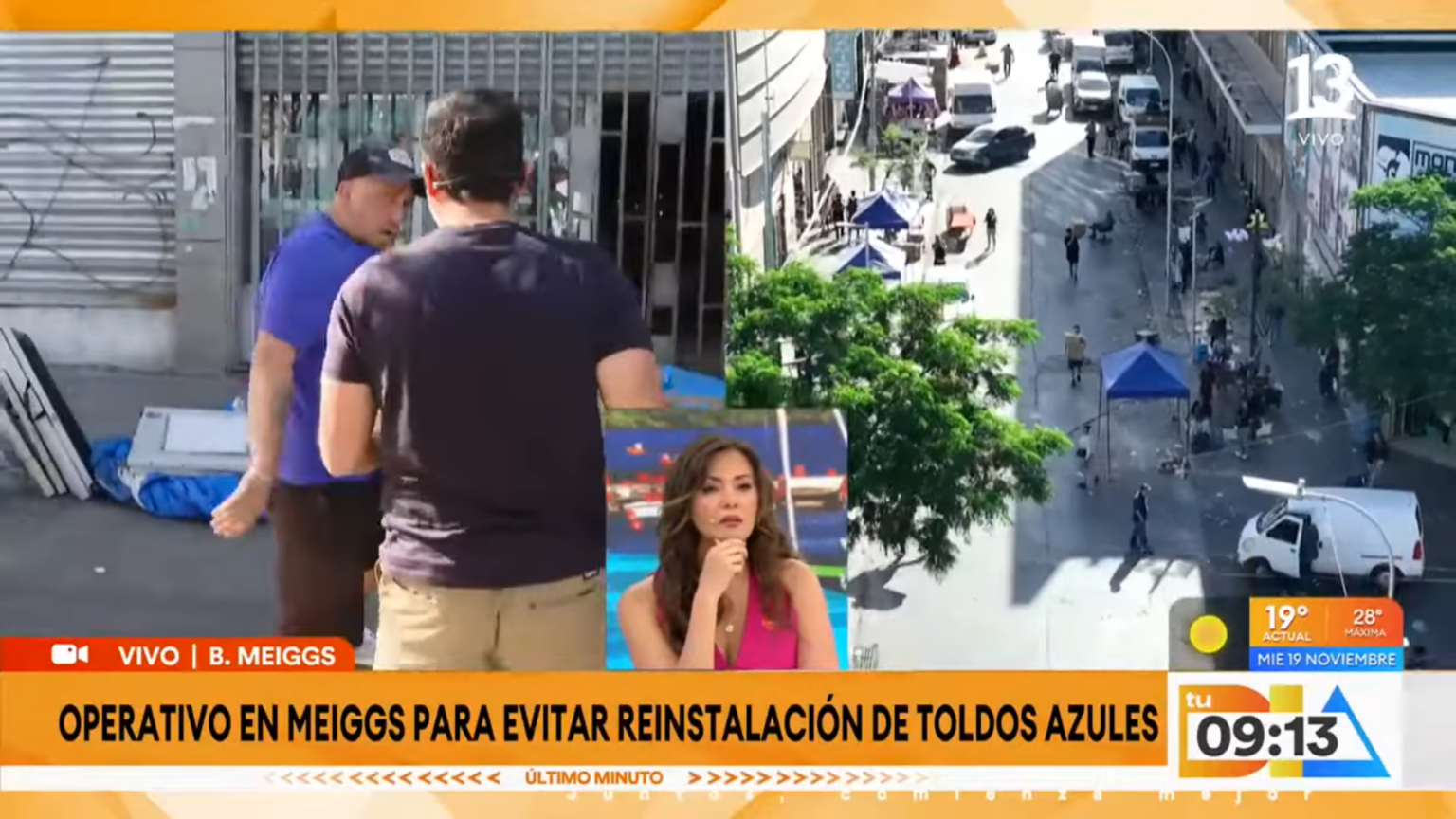 La violencia televisada: El matinal “Tu Día” expone agresión en Meiggs Tu Día