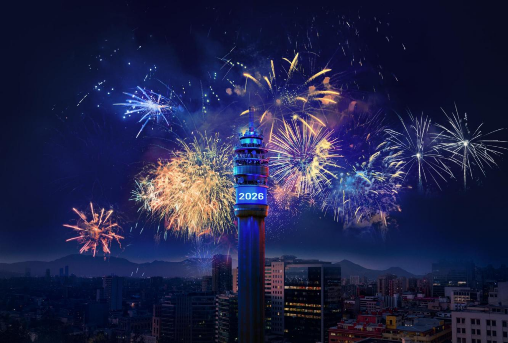 Torre Entel retoma su fiesta de Año Nuevo 2026 con transmisión multiplataforma de Canal 13 Canal 13 Torre Entel