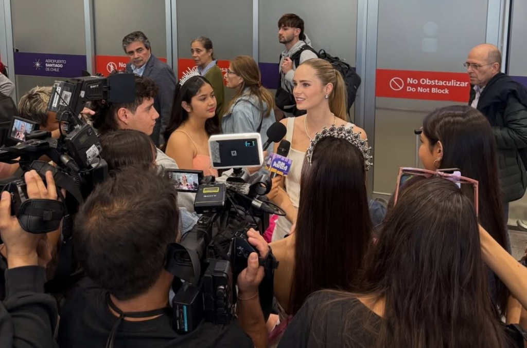 Inna Moll regresa a Chile tras Miss Universo: “Dí lo mejor por mi país” Inna Moll regreso a Chile