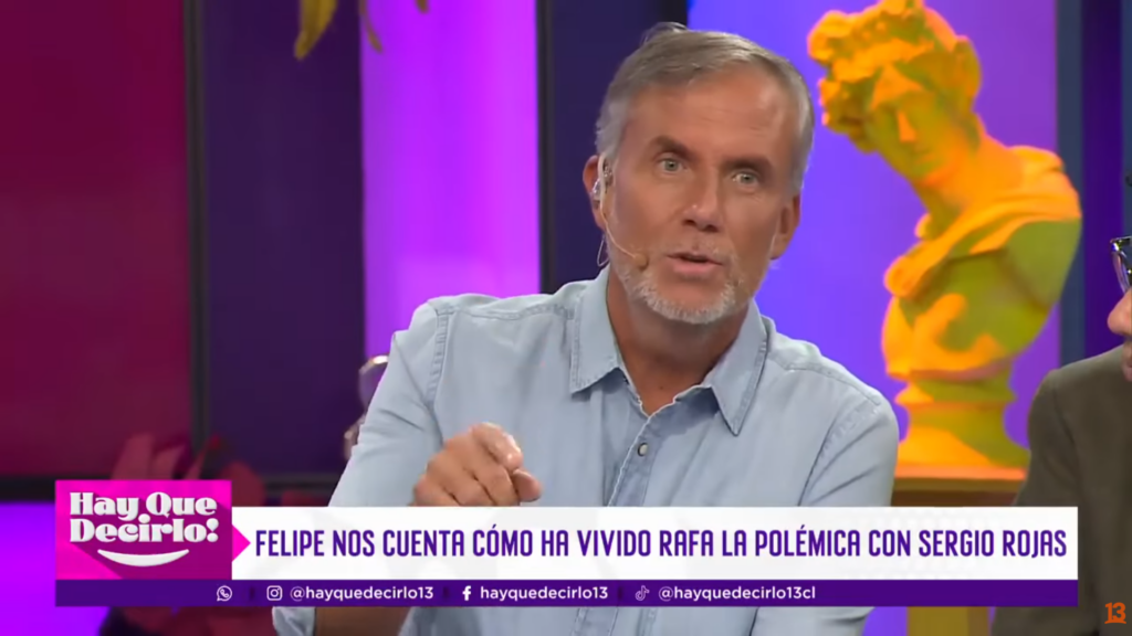 Felipe Vidal arremete contra Sergio Rojas por críticas a la familia de Rafael Araneda: “No tiene idea de nada” Sergio Rojas Felipe Vidal