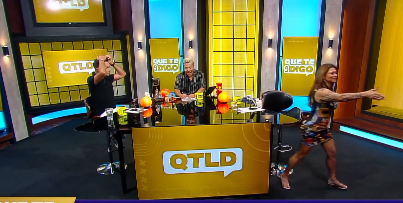 Sergio Rojas y Antonella Ríos