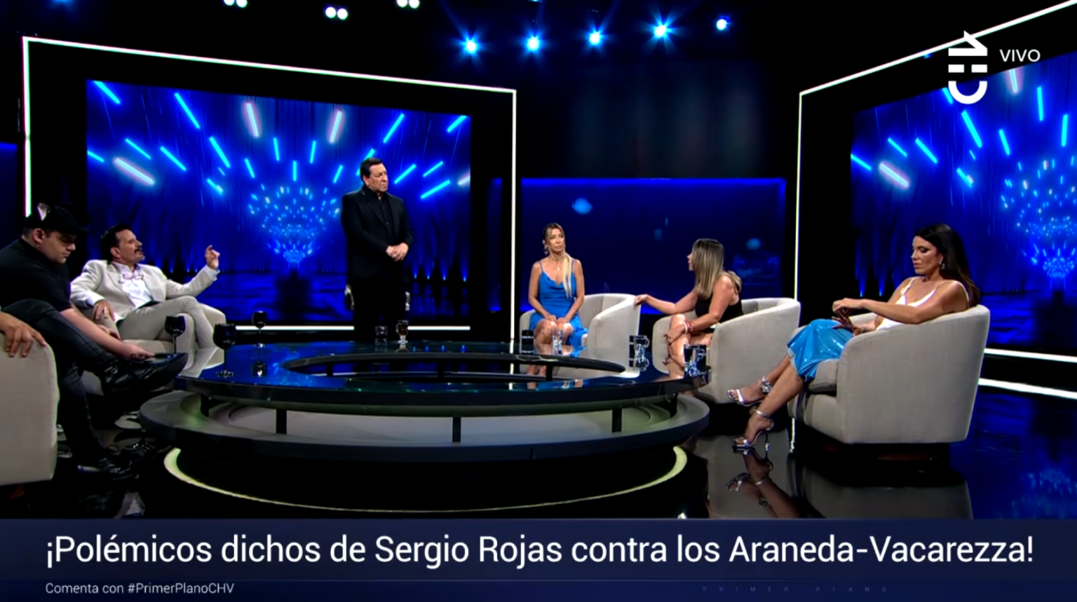 Merino y Moulian arremeten contra Sergio Rojas en Primer Plano: De la “soberbia” a la “farándula punk” Sergio Rojas Primer Plano