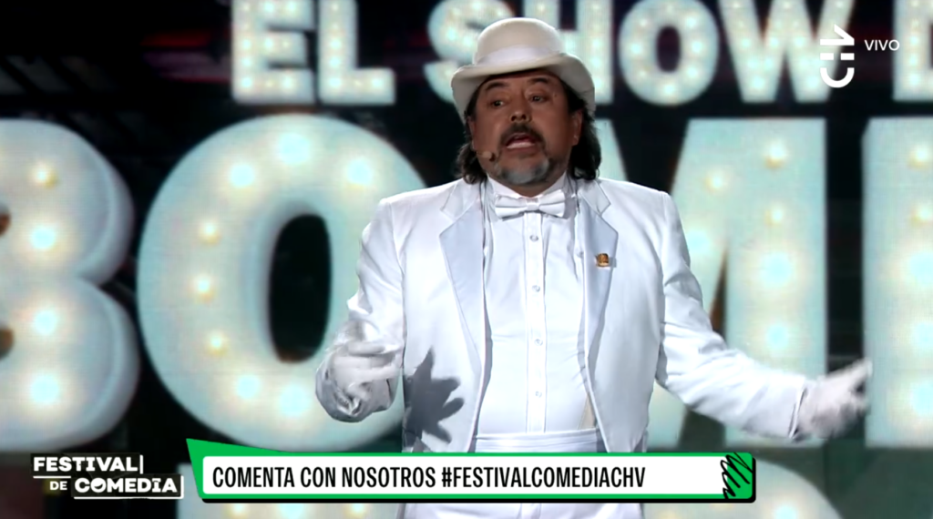 Bombo Fica logra peak de un millón de espectadores en el Festival de Comedia de Chilevisión Bombo Fica Festival de Comedia
