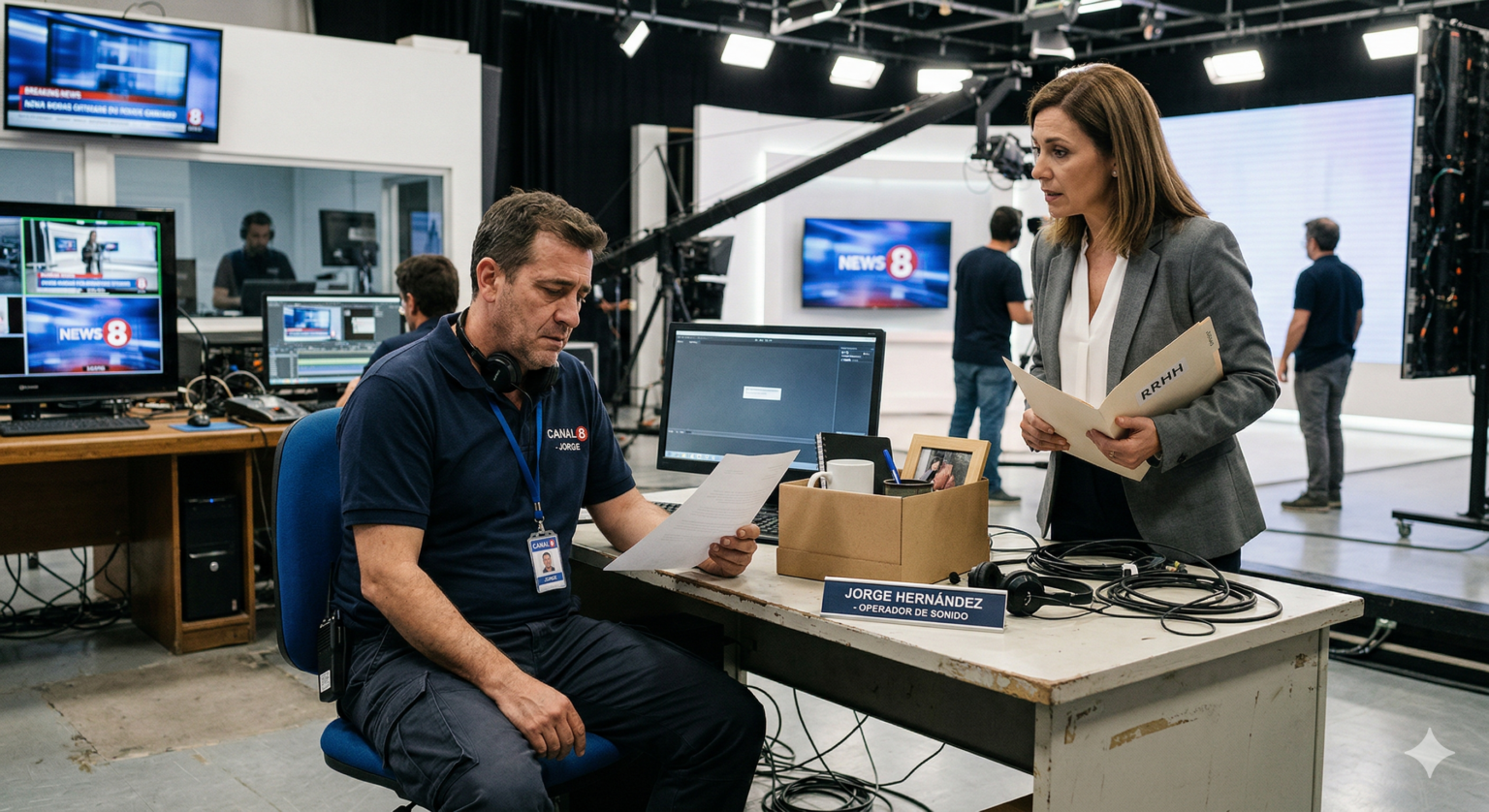 Despidos televisión chilena