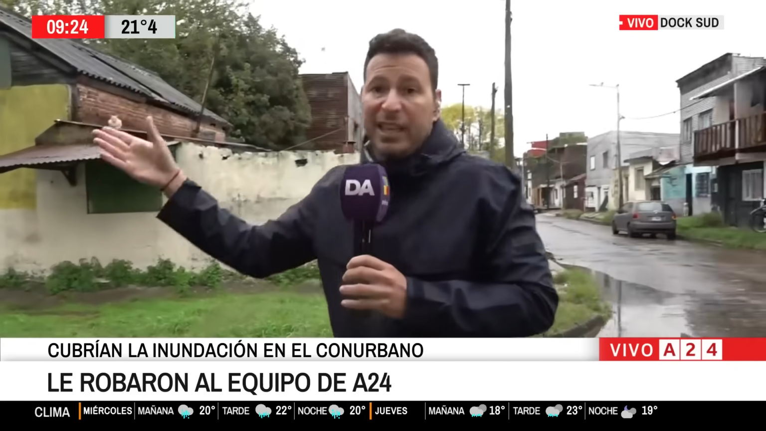 Robo en vivo A24