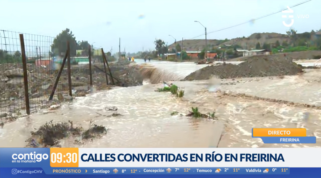 Tensión en Contigo en la mañana: Falta de ayuda tras el temporal en Chile desató intenso debate en vivo Temporal en Chile