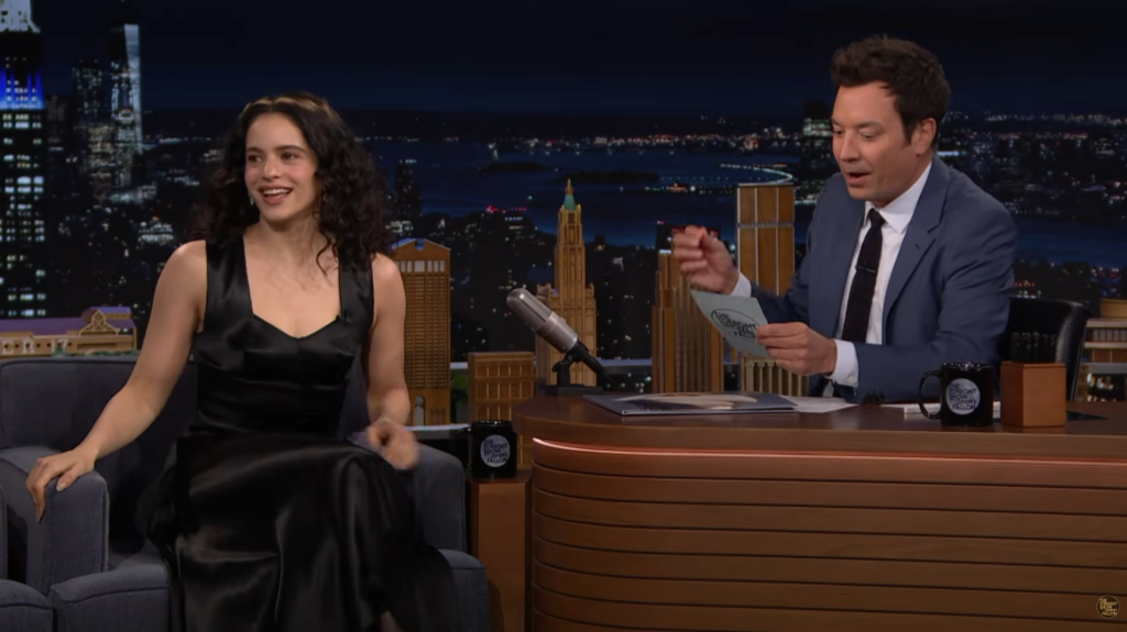 Rosalía en The Tonight Show: canción de U2 inspirada en ella y divertido rechazo en una iglesia de Harlem Rosalía