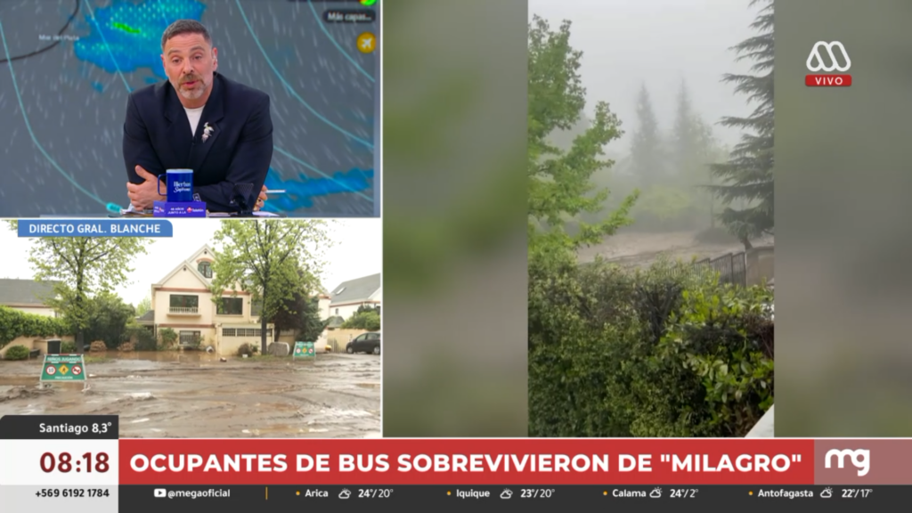 José Antonio Neme arremete contra las autoridades tras aluvión en Las Condes: “Lo tengo que decir” José Antonio Neme