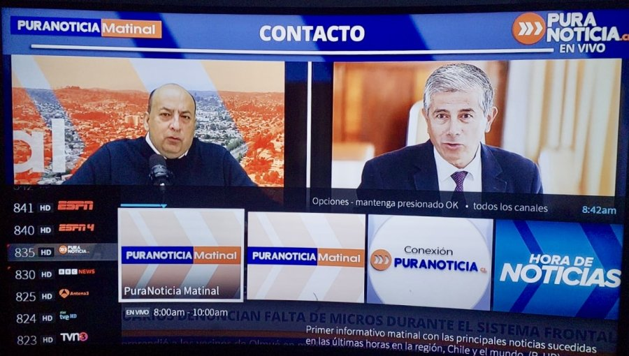 Puranoticia TV da el salto nacional y aterriza en la grilla de Claro y VTR Puranoticia
