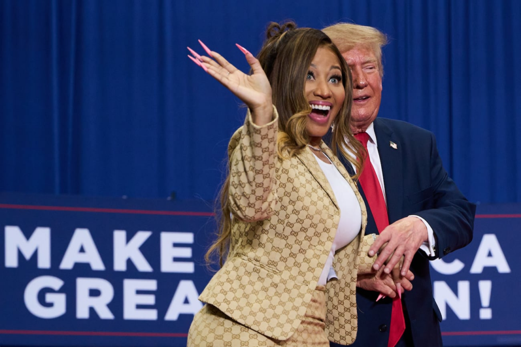 Donald Trump Nicki Minaj
